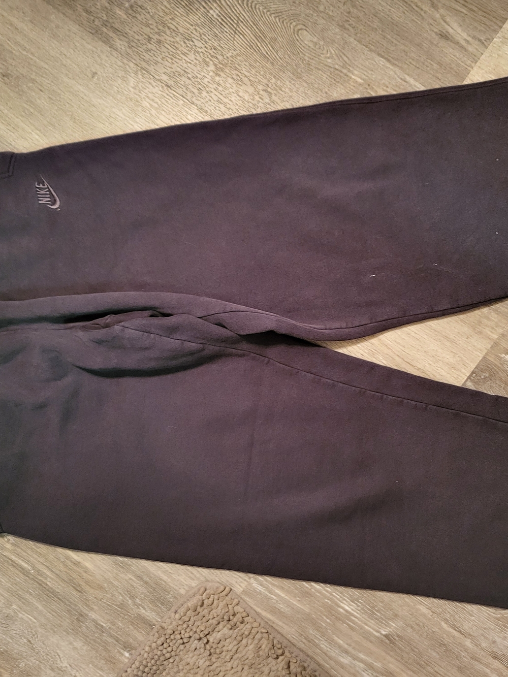 Nike Mens Fleece Sweatpants Black Large
